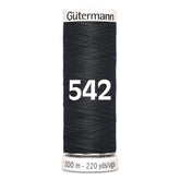 Gutermann garen | 200m | 542 antraciet naaigaren GM - 200 - 542 - ANTRACIET 4008015031787